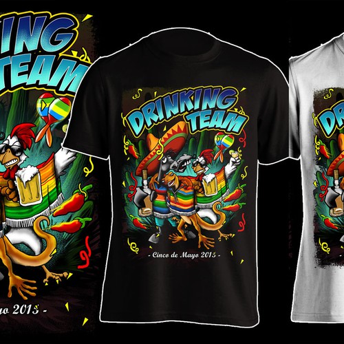 Cinco De Mayo Drinking Team T-Shirt Cinco De Mayo Drinking Team T-Shirt