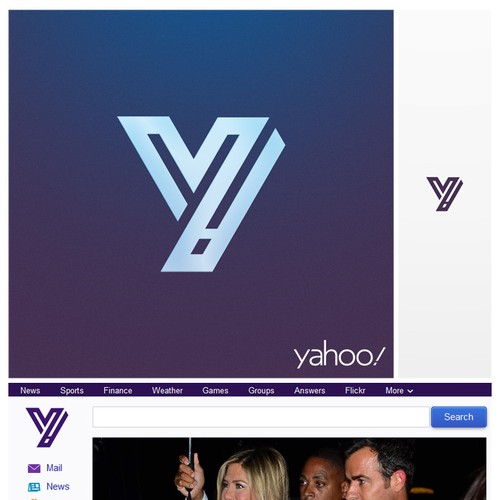 99designs Community Contest: Redesign the logo for Yahoo! Ontwerp door eLaeS
