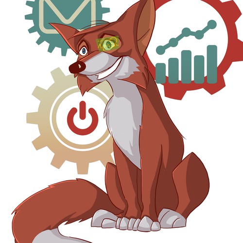 Fox Character Design Contest Design by sismisefendija