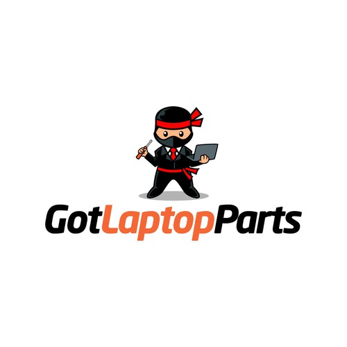 Logo for a replacement computer parts website Diseño de Maylyn