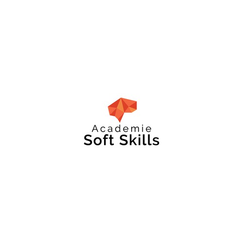 Logo and visual identity for the "Soft Skills Academy"  (100% online trainings on soft-skills topics Design by Vito Arvy