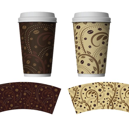 Artwork Design for Paper Cups Design by OpArt