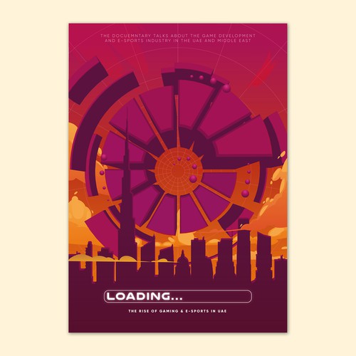 Design Gaming & Game Development Documentary Poster Design por zarifa86