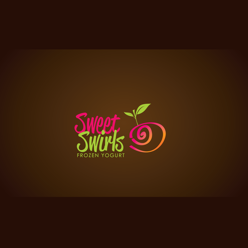 Frozen Yogurt Shop Logo デザイン by sanjika_