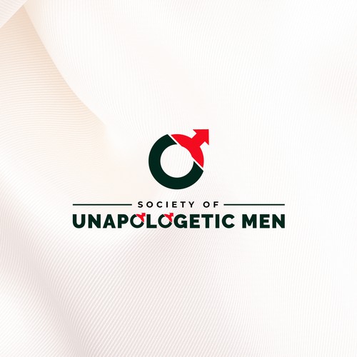 We need a bold,in your face design promoting the unapologetic man! Design by BrandHikes