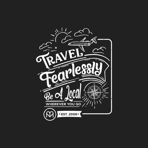 Shirt design for travel company! Ontwerp door Fajri_Ashari