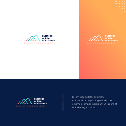 Design a logo to illustrate complexity simplified for a dynamic multi-dimensional financial firm Design by InstInct®