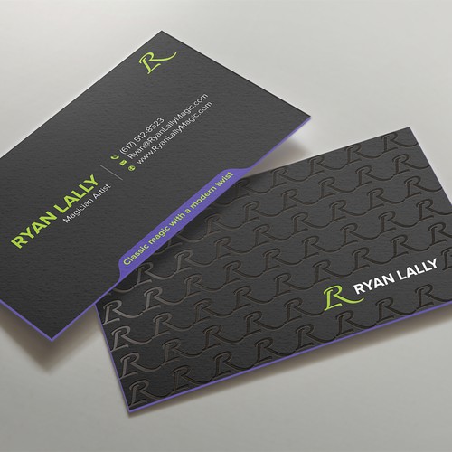 Design a magician's business card Design by kaylee CK