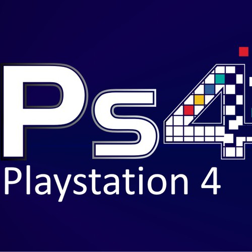Community Contest: Create the logo for the PlayStation 4. Winner receives $500! Design by Azatdesign