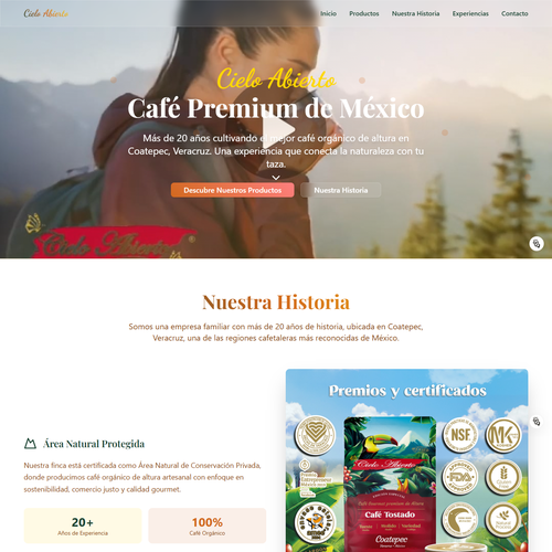 Web page design contest entry by ForAbe-Art
