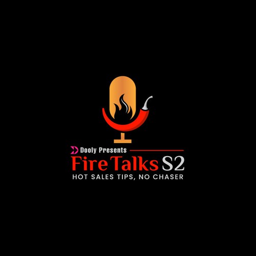 Design a new logo for our season 2 of our Fire Talks show that's strong enough to look like a tier 1 Réalisé par Elite Craters