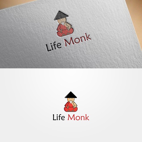 Design a playfully badass wise old man logo for LifeMonk Design by Kovacev