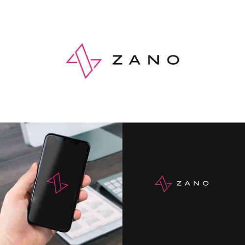 Bold professional logo and brand guide for next-generation digital currency. Design by Umetnick