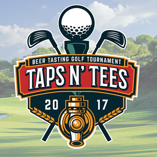 Beer tasting golf tournament needs great logo to have on tap Logo