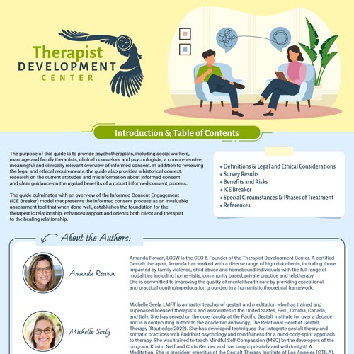 Informed Consent in Psychotherapy Guide Design by AnitaSt