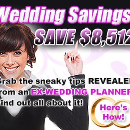 Steal My Wedding needs a new banner ad Réalisé par Isabels Designs