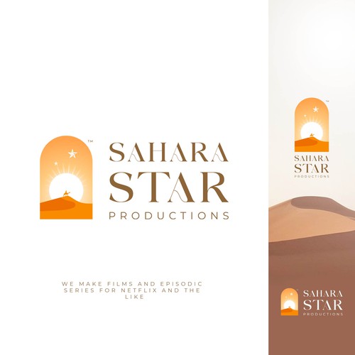 Sahara Star logo Design by GIRA✪