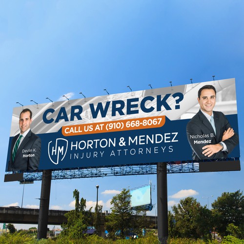 Personal Injury Lawyer Billboard Design Showdown! Design by harles .