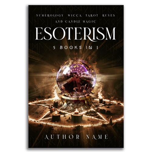 Esoteric Book Cover: Unleash your angeldevil creativity Design by Estratosphera