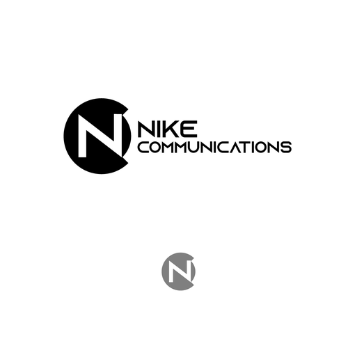 Nike Communications Logo Contest Design by doby.creative