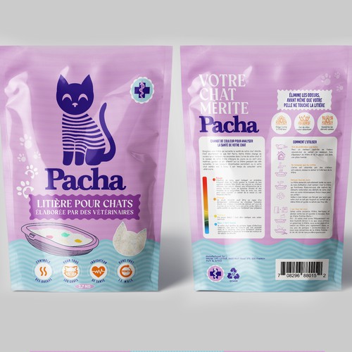 Cat Litter startup Minimalistic packaging - Contest Design von agooshe