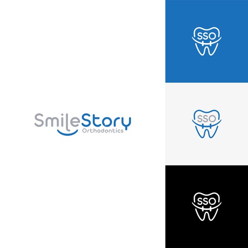 Modern logo for an Orthodontic Office (we do braces, invisalign) Design by liwa