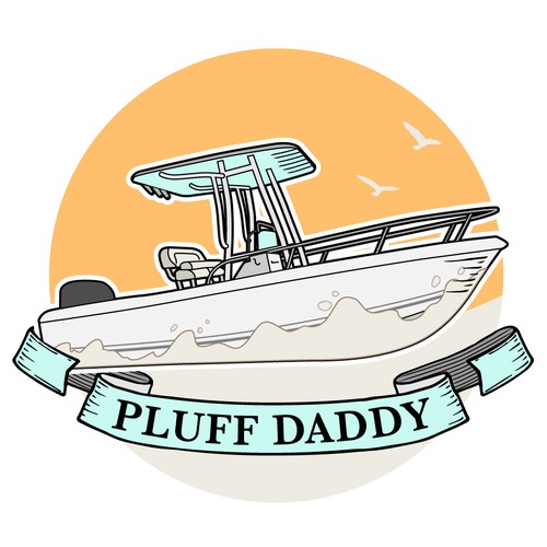 Design My Boat Decal Design by Malim