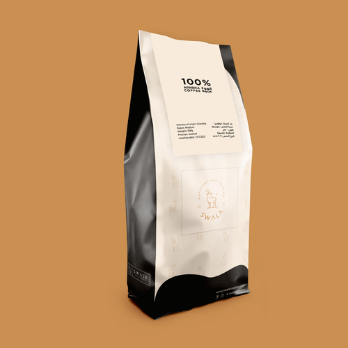 We’re looking for a beautiful coffee bag design! Design by MdHak