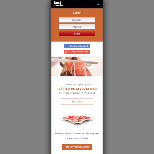 Web page design contest entry by MartinCS