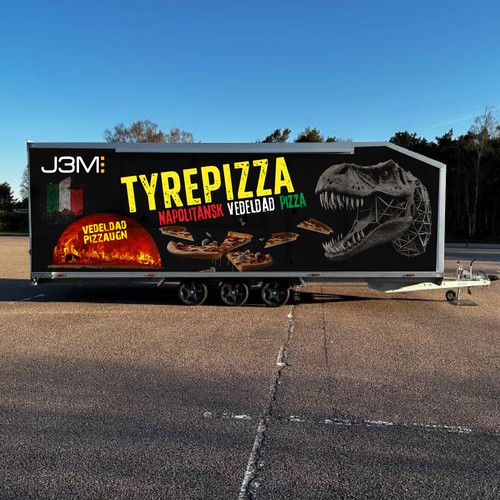 PIZZA trailer - be creative! Design von Windmill Designer™