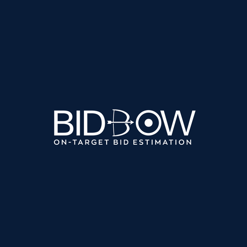 Logo for a construction bidding software product, design concept of "bow, arrow and target" Design by Equipe.X7