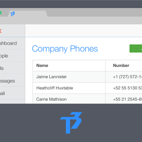 T3 - Logo for Mobile Phone Company Design by orets
