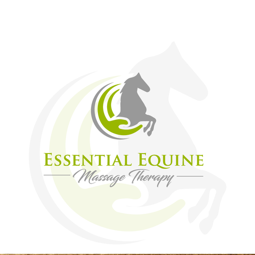 Essential Equine Massage Therapy Needs A Clever Logo To Attract