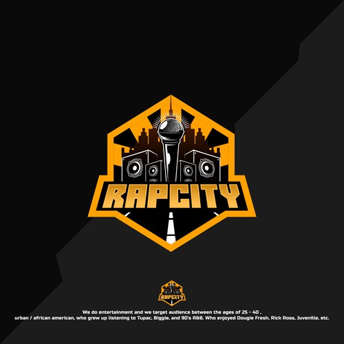 Rap City Concert Logo Design | Illustration or graphics contest