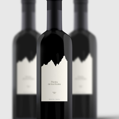 Malbec Wine Label for an Argentinian Winery Design by MaxMartorelli