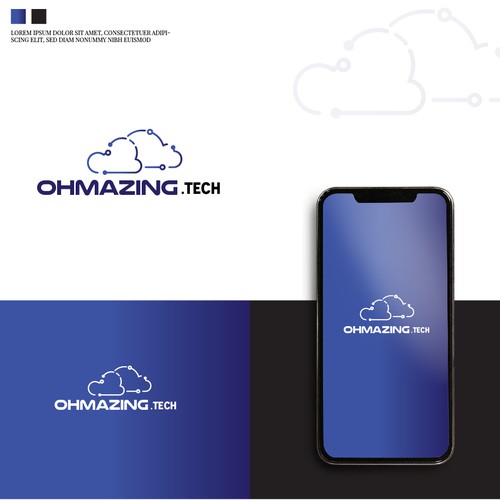 Design an Ohmazing Logo for a Technology Consulting Company. (Rebranding from hazeytech.com) Design réalisé par Aqsagraphics