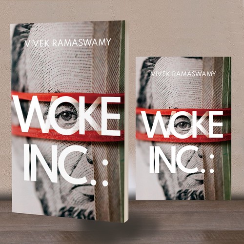 Woke Inc. Book Cover Design by desainbagus3