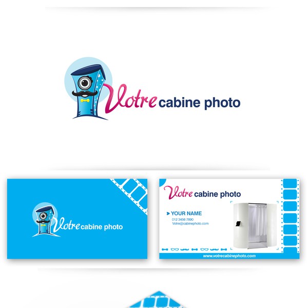 Design realizzato da Hendy O2H-art intitolato "Créer un logo pour vos selfies avec un photomaton"