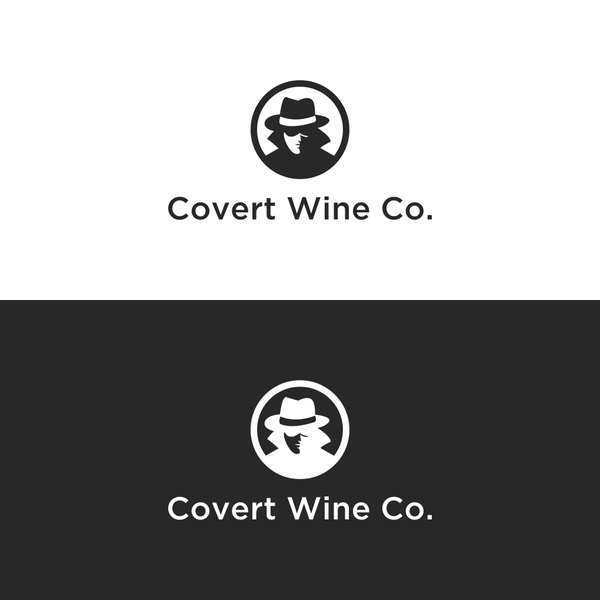 Design by gondank titled "Covert Wine Co."
