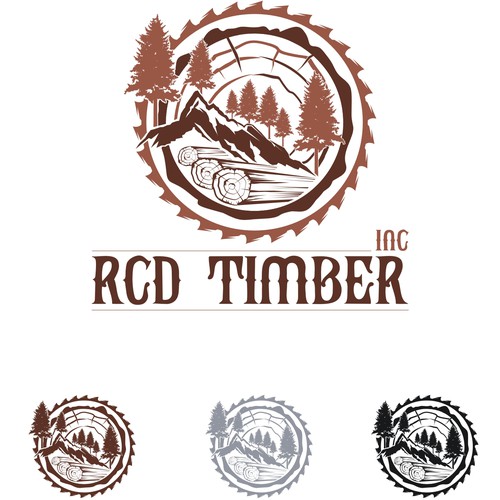 Design a Pacific NW logo for a family oriented logging company Design réalisé par Paradise Dream