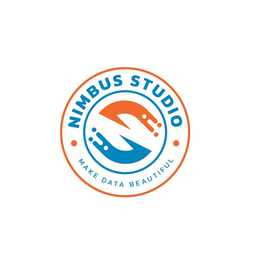 We need a startup logo for a dataviz design studio Diseño de Grey Crow™