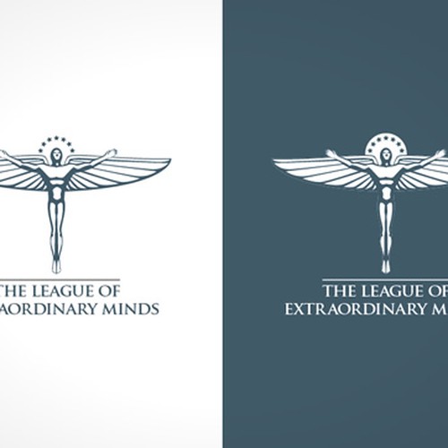League Of Extraordinary Minds Logo Design por mbaladon