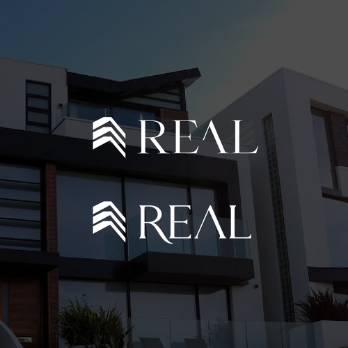 Logo for Real, project management consultancy in luxury real estate and construction Design by ACZ_designs