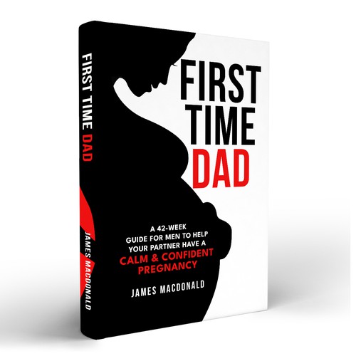 Book cover art appealing to First Time Dad & Expectant Mums Design réalisé par Trivuj