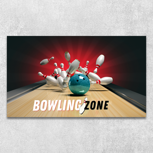 Design a bowling alley Design by Vectro Designs