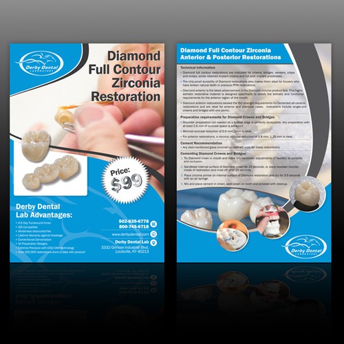 Derby Dental Lab needs best flyer ever! Postcard, flyer or print contest