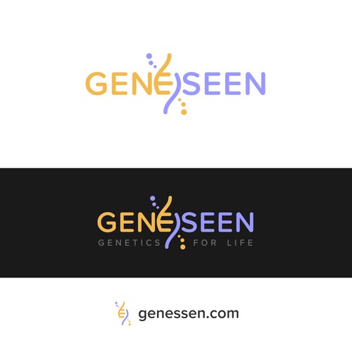 GeneSeen logo Design réalisé par Marcos!