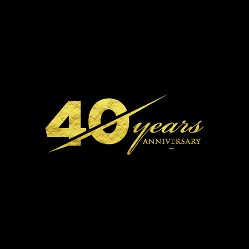 Looking for a modern, expressive 40 years jubilee logo Design by Maaina