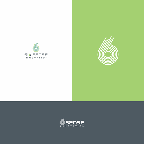 6 Sense Innovation Brand Logo Design by Qolbu99