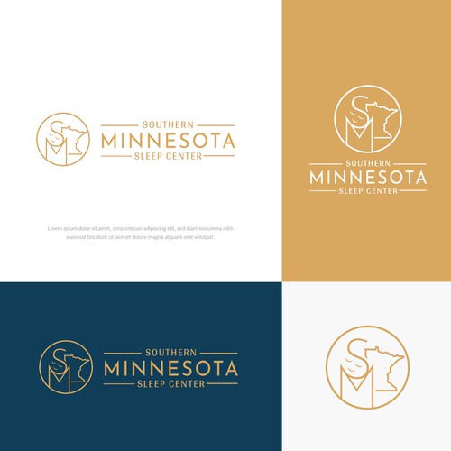 A Sleep Center logo in Southern Minnesota for breathing and sleeping better. Design von Danielle Curtis